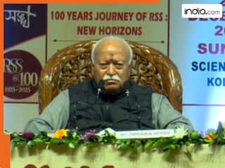 RSS प्रमुख मोहन भागवत का बड़ा बयान, भारत को बताया हिंदू राष्ट्र; बोले- अगले जन्म...