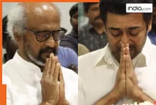AVM Saravanan passes away at 86: Suriya breaks down, Rajinikanth pays emotional tribute to late legendary producer - Watch video