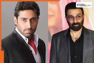Abhishek Bachchan says Sunny Deol became ‘National crush’ with his debut, heaps praise on his acting