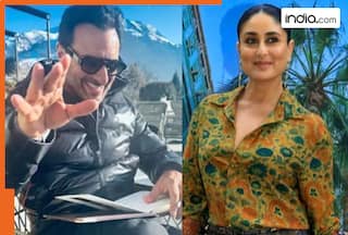 Kareena Kapoor’s holiday album wins hearts as Saif Ali Khan poses with son Jeh: 'Finally got him...'
