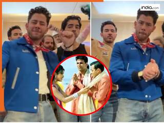 Video: प्रियंका चोपड़ा के 21 साल पुराने गाने पर नाचे Nick Jonas और उनके भाई, फैंस ने कहा 'जीजू फिल्मी हैं'