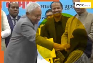 VIDEO: Nitish Kumar pulls woman’s hijab, Congress, RJD demand resignation