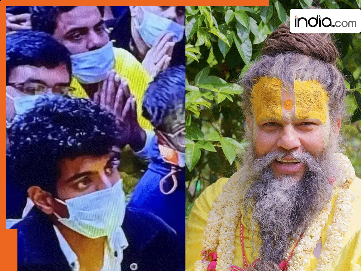 शादी कैंसिल होते ही प्रेमानंद महाराज जी की शरण में पहुंचे Palash Muchhal, स्मृति मंधाना से अलग होकर दिखे उदास