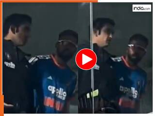 मैच हारते ही Gautam Gambhir और Hardika Pandya में हुई बहस! खूब वायरल हो रहा ये वीडियो