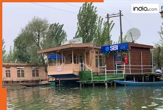 What is SBI's floating ATM in Dal Lake, installed for tourists, locals; first one was launched on...