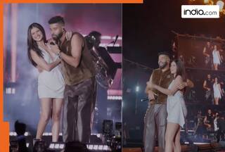 AP Dhillon’s Pune concert turns wild as Tara Sutaria joins him on stage; Video breaks the internet - Watch