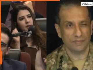 Video: मुनीर के लाडले अफसर की शर्मनाक करतूत, प्रेस कॉन्फ्रेंस में महिला पत्रकार को मारी आंख! वीडियो वायरल