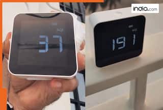 'India to be masking nation': Mumbai man's experiment with N95 mask on AQI monitor shocks internet; it drops from 190 to..., See viral video