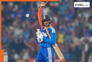 WATCH: 6, 6, 6, 6, 6, 6, 6, 6… 84 off 35 balls, Abhishek Sharma creates HAVOC in 1st T20I vs New Zealand, breaks THIS massive world record in India win