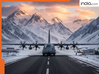 ऊंचे पहाड़ी इलाके में मिलिट्री इंजीनियरिंग सर्विस ने किया कमाल, लेह एयर फ़ोर्स स्टेशन पर रिकॉर्ड 21 महीनों में बना दिया रनवे