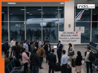 What happened to the Air France Bengaluru-Paris flight? Embassy updates on passengers stranded in Turkmenistan