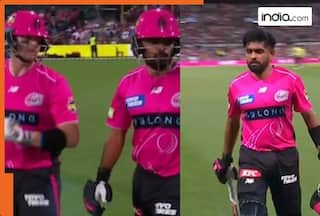 WATCH: Steve Smith denies Babar Azam a single, smashes four bac-to-back sixes in next over at SCG