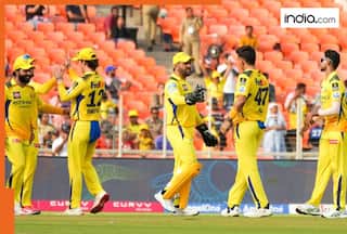 WATCH: 6, 6, 6… Star player from Dhoni’s CSK smashes hat-trick of sixes to lift his team into T20 league final, name is…