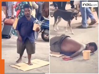 Viral Video: भिखारी की ये हरकत देख, उठ जाएगा लोगों का इंसानियत से विश्वास ...मदद करने से 10 बार सोचेंगे लोग