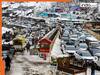 Himachal Pradesh Snowfall : Over 1,200 roads closed, life disrupted in Manali, Shimla and Lahaul-Spiti