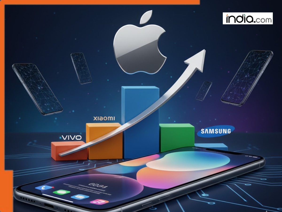 Apple overtakes Samsung, Xiaomi and Vivo to lead global smartphone shipments in 2025