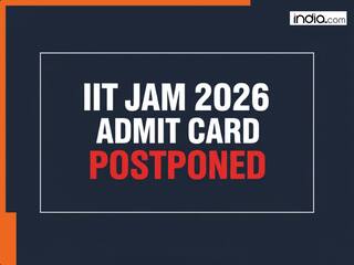 IIT JAM 2026 admit card not releasing today; Revised schedule for hall tickets awaited