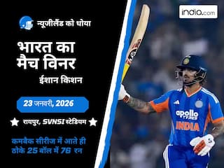 IND vs NZ: ईशान किशन ने न्यूजीलैंड को धोया- 32 बॉल की पारी में जड़े 11 चौके और 4 छक्के, रिकॉर्ड भी बनाए