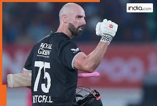India vs New Zealand 2nd ODI Match Highlights: Daryl Mitchell powers New Zealand to series-levelling win in Rajkot