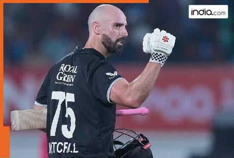 India vs New Zealand 2nd ODI Match Highlights: Daryl Mitchell powers New Zealand to series-levelling win in Rajkot