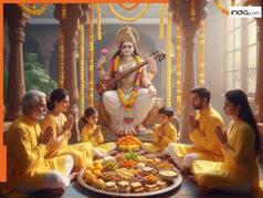 Basant Panchami 2026: बसंत पंचमी के दिन मां सरस्वती को लगाएं इस 5 चीजों का भोग, काम में आ रही हर बाधा होगी दूर