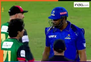 WATCH: Kieron Pollard involved in verbal spat with Pakistan pacer during ILT20, name is…