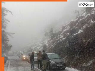 Mussoorie Weather Update: पहाड़ों की रानी मसूरी ने ओढ़ी बादलों की सफेद चादर, नजारा देख झूम उठे पर्यटक! क्या होने वाली है बर्फबारी?