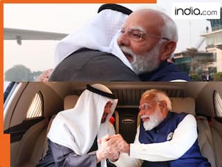 सिर्फ 2 घंटे के लिए क्यों भारत आये शेख मोहम्मद बिन जायद? PM मोदी ने प्रोटोकॉल तोड़ गले लगाकर किया स्वागत | PHOTOS