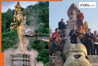 Thailand erects Buddha statue where once stood Vishnu statue; Cambodia is furious
