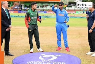 India vs Bangladesh Under-19 World Cup 2026: Ayush Mhatre avoids handshake with Bangladesh captain amid...