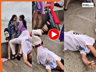 Stunt Ka Video: स्टंट दिखाकर लड़की को इंप्रेस करना चाहता था लड़का, मगर बन गया हंसी का पात्र | देखें वीडियो