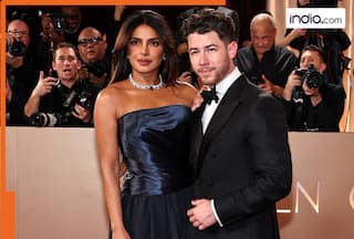 Golden Globes Awards 2026: Priyanka Chopra and Nick Jonas steal the show on red carpet- See pics