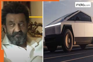Amid Dhurandhar's massive run, Sanjay Dutt brings home Tesla Cybertruck worth Rs..., video goes viral