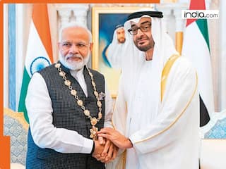 UAE President Sheikh Mohamed bin Zayed lands in India amid Iran crisis, set to meet PM Modi