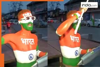 Republic Day 2026: Tourist waves Tiranga at Srinagar's Lal Chowk, netizens join him in unison with spirit of 'Jai Hind' | Watch viral video