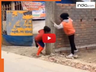 Funny Video: ब्रेकअप के बाद पूर्व प्रेमी को छिपकर देखने लगी लड़की, पड़ा ऐसा झापड़ वहीं गिर पड़ी बेचारी | देखें वीडियो