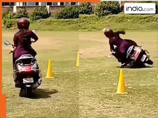 Girl Funny Video: ड्राइविंग लाइसेंस बनवाने अथॉरिटी पहुंची स्कूटी गर्ल, मगर तभी जो हुआ हंसी नहीं रोक पाएंगे | देखें वीडियो