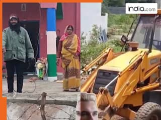 Husband Wife Kalesh Video: पत्नी के बार-बार मायके जाने से चिढ़ गया पति, गुस्से में ससुर के घर पर ही चला दिया बुलडोजर | देखें वीडियो