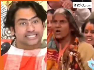 कथा में पंडित धीरेंद्र शास्त्री को गाली बकने लगी महिला, जवाब में बाबाजी ने जो कहा सुनकर फैन हो जाएंगे | देखें VIDEO