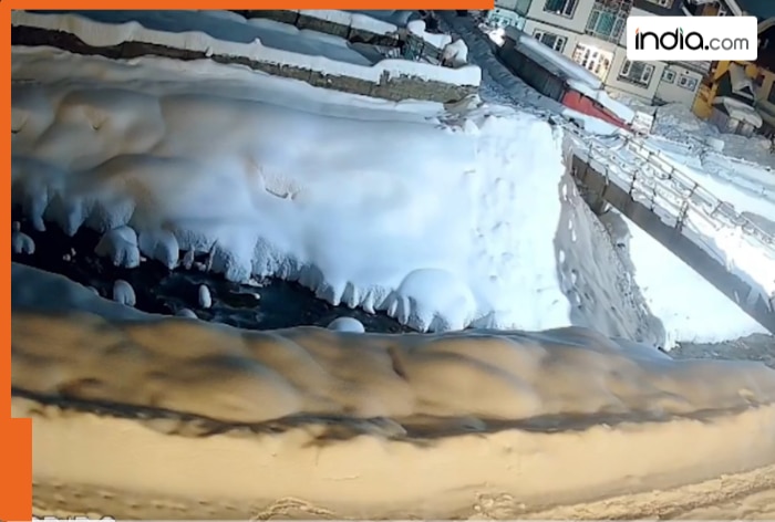 Kashmir snowfall: Massive avalanche hits resort in J&K's Sonamarg; Watch viral video