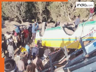 हिमाचल में भीषण सड़क हादसा, शिमला से कुपवी जा रही बस खाई में गिरी, 14 की दर्दनाक मौत