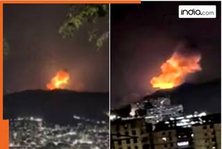 Several explosions jolt Venezuela's capital Caracas column of smoke seen