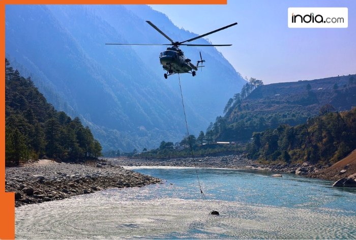 IAF conducts firefighting operation in Arunachal Pradesh's Lohit Valley, uses Mi-17V5 aircraft to drop water | Watch video