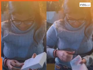 Viral Video: लड़की ने Blinkit से मंगवाया लेटेस्ट iPhone, मगर बॉक्स खोलते ही सदमा बैठ गया | देखें वीडियो