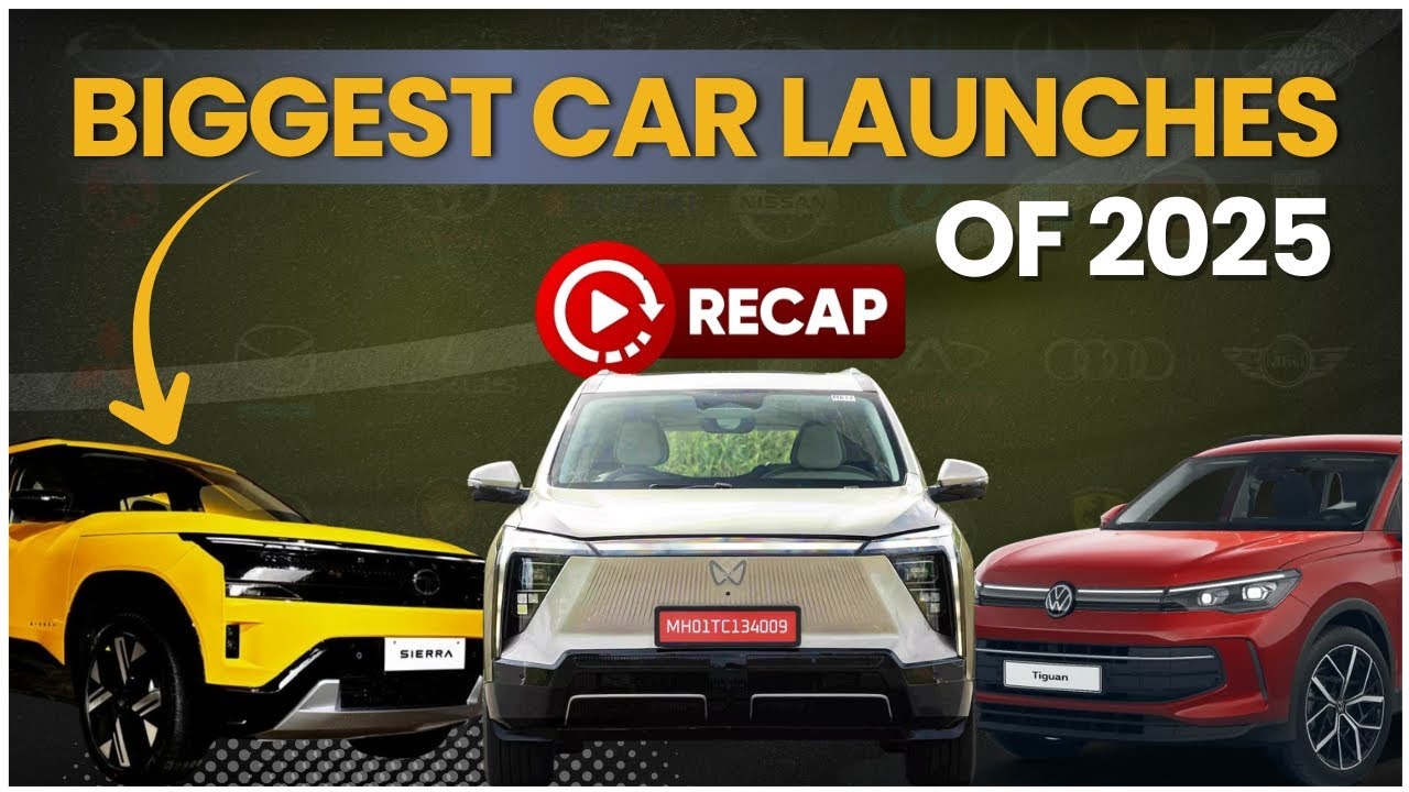 Year Ender 2025: All Car Launches & Unveils in India