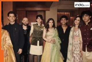 Hrithik Roshan reunites with ex-wife Sussanne at cousin’s wedding, family moment wins hearts - See pics