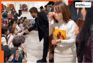 Allu Arjun leaves Japanese fan overwhelmed after warm interaction at Pushpa 2 Tokyo meet - Watch