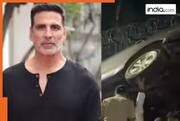 Akshay Kumar, Twinkle Khanna escape major road mishap in Juhu; Actor rushes to help injured