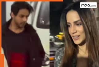 Aryan Khan’s appearance with Larissa Bonesi steals spotlight at Border 2’s star-studded Mumbai screening - Watch