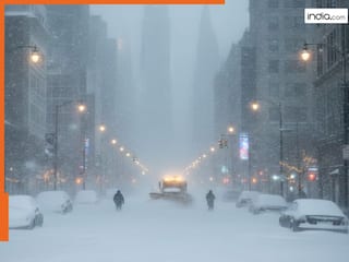 कड़ाके की ठंड से कांपा ये देश! भयानक तूफान और बर्फबारी ने मचाया हाहाकार, हवाई सेवाएं ठप